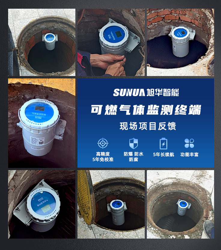旭华智能-可燃气体监测仪