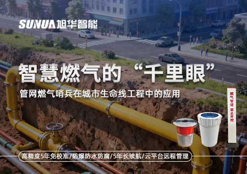 智慧燃气的“千里眼”：管网燃气哨兵在城市生命线工程中的应用
